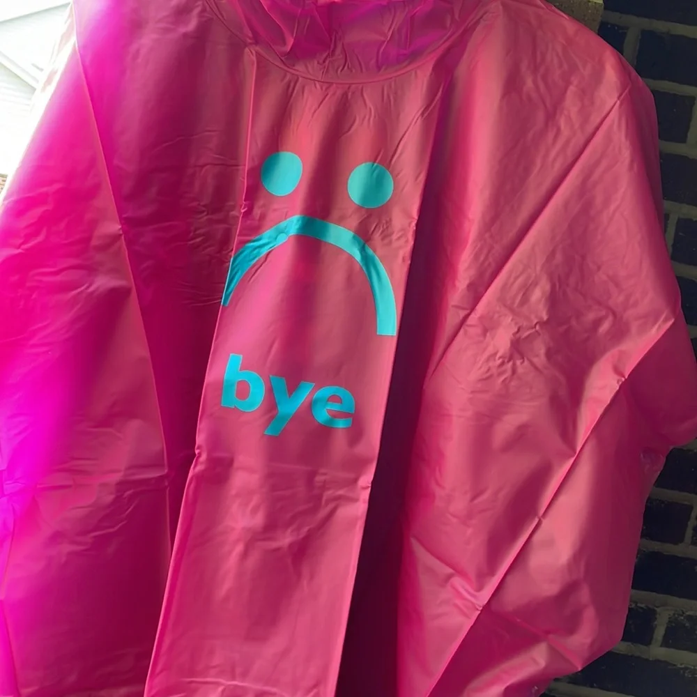 Hooded Rain Poncho - Little Miss Matched - Bright Pink - Hi & Bye